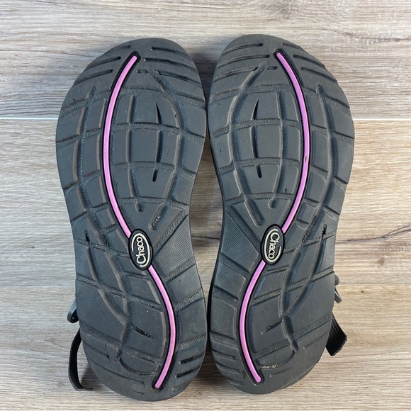 Chaco Women's Z/Cloud X2 Remix Poplin Berry Sport Outdoor Sandals Size 8 Purple - Picture 10 of 10